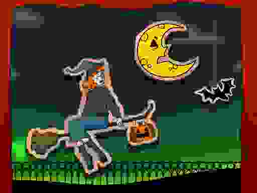 Хэллоуин Ведьма Муха