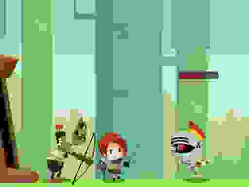 Герои борются